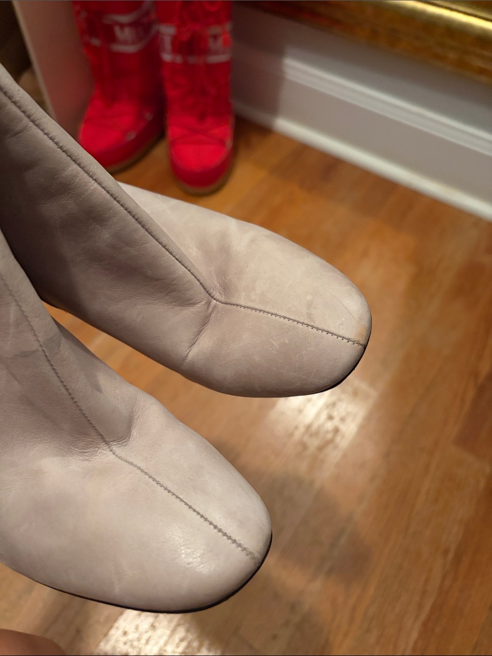 Gianni Bini Block Heel Ankle Boots